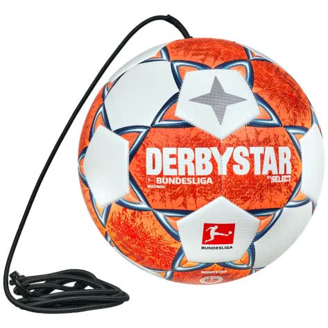 Derbystar Fussball Bundesliga Multikick v21 1068502021 5 Weiss-Orange-Blau | 5