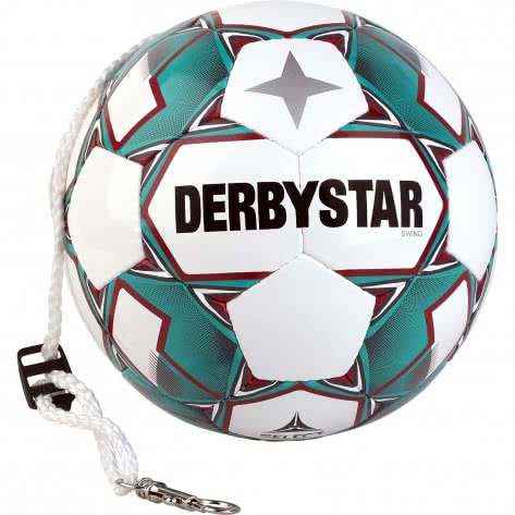 Derbystar Fussball Swing 1075500139 Weiss/Rot/Silber | 5