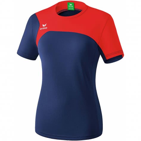 erima Damen T-Shirt Club 1900 2.0 1080707 44 New navy/Rot | 44