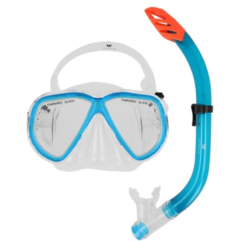 Witeblaze Unisex Schnorchelset WAKATOBI 1109549-48 Blue Transparent | One size