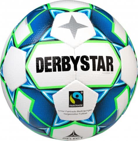 Derbystar Fussball Gamma TT 1153500164 Weiss-Blau-Gruen | 5