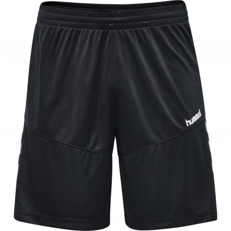 Hummel Herren Short Court Trophy Poly Shorts 202150-2001 XL Black | XL