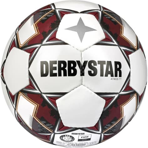 Derbystar Fußball Atmos TT v22 1208500123 5 Weiß/Schwarz/Rot | 5
