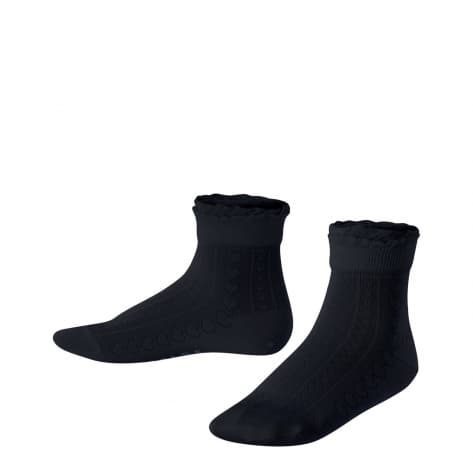 Falke Mädchen Socken Romantic Net SO 12140-6370 31-34 Dark Navy | 31-34
