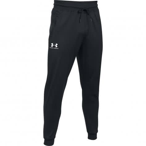 Under Armour Herren Jogginghose Sportstyle 1290261-001 S BLK//WHT | S