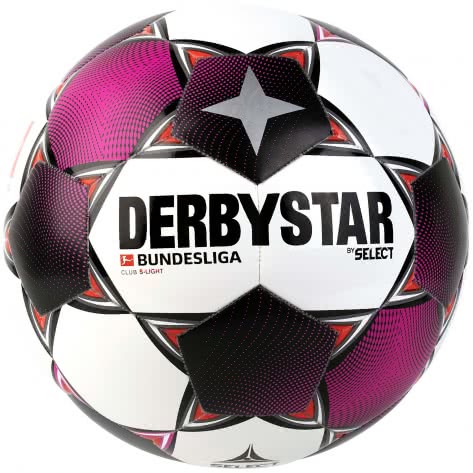 Derbystar Fussball Bundesliga Club S-Light 2020/21 1319500020 Weiss/Magenta/Grau | 5