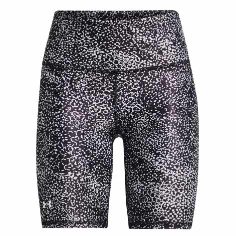 Under Armour Damen Radhose HeatGear AOP Bike Short 1372143-001 S Black/Halo Gray | S