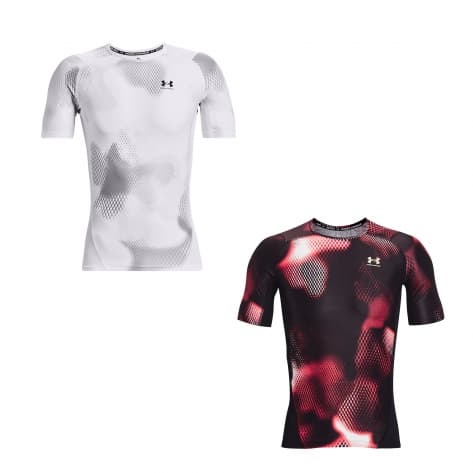 Under Armour Herren Kompressionsshirt IsoChill Prtd Comp SS 1374077 
