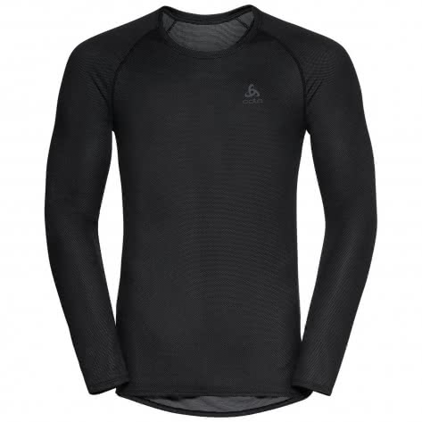 Odlo Herren Shirt Active F-Dry Light Eco Baselayer Top Crew Neck L/S 141282 