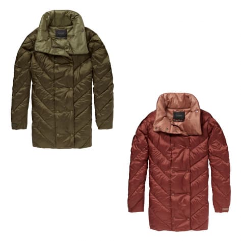Maison Scotch Damen Jacke Quilted Longer Length Jacket 146222 