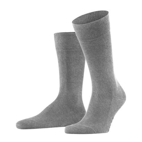 Falke Herren Socken Family SO 14657-3390 43-46 Light Greymel. | 43-46