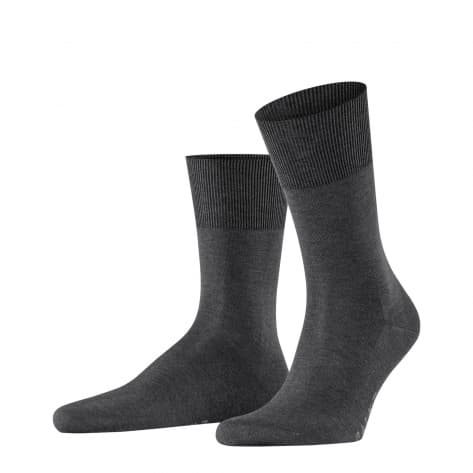 Falke Herren Socken Firenze SO 14684-3190 41-42 Anthracite Mel. | 41-42