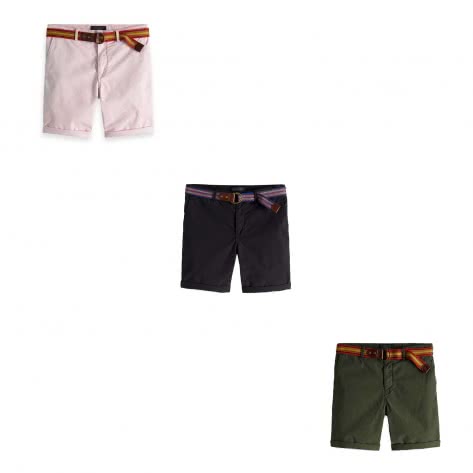 Scotch & Soda Herren Short Washed Chino Short 148911 
