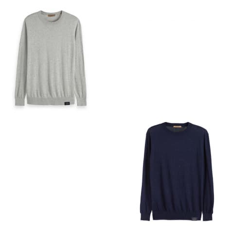 Scotch & Soda Herren Pullover Classic Crewneck Pull 149101 