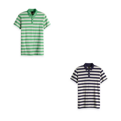 Scotch & Soda Herren Poloshirt Classic Striped Jersey Polo 151204 