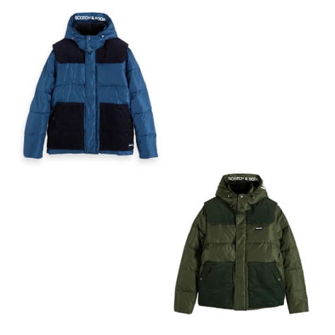 Scotch & Soda Herren Jacke Quilted Jacket 151996 