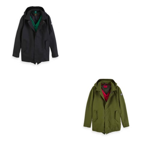 Scotch & Soda Herren Parka with inner bodywarmer 152004 