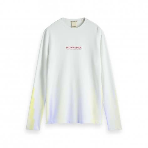 Scotch & Soda Herren Pullover Multicolor Crewneck Sweat 152241 