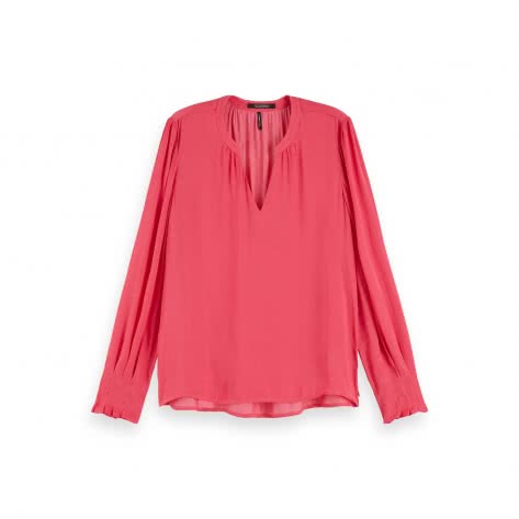 Maison Scotch Damen Bluse Ruffle details 152497 
