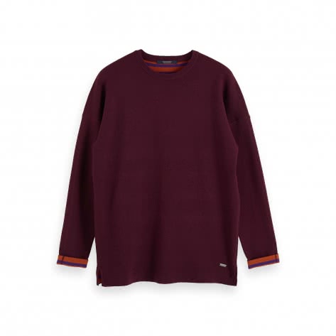 Scotch & Soda Herren Pullover Reversible Knitted Pull 153642-3291 XXL Le Mauve | XXL