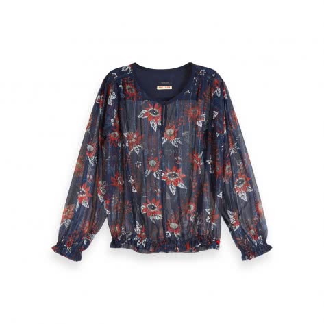 Maison Scotch Damen Bluse Drapey Top 153821 