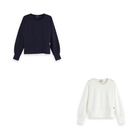 Maison Scotch Damen Sweatshirt Chic Crewneck 156160 