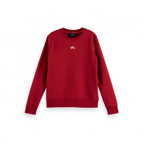 Maison Scotch Damen Sweatshirt Theme Artworks Sweat 157034-3632 M Red Star | M