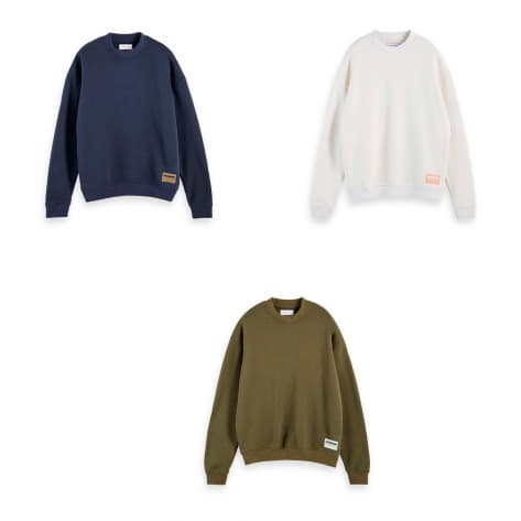 Scotch & Soda Herren Sweatshirt Highe Neck Sweatshirt 157508 