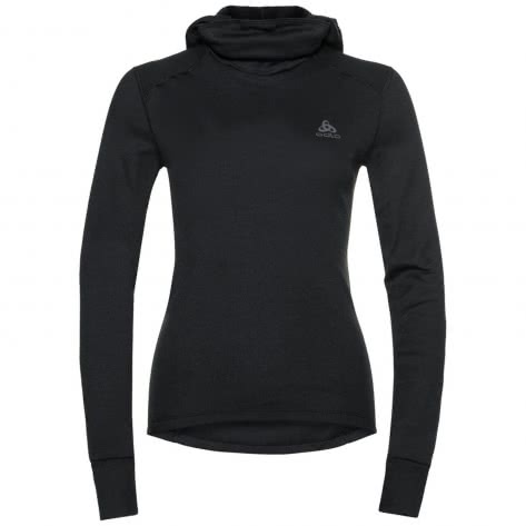 Odlo Damen Shirt Active Warm Eco Baselayer Top with Facemask L/S 159141 