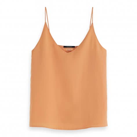 Maison Scotch Damen Top Jersey Tanktop 159245-0856 M Apricot | M