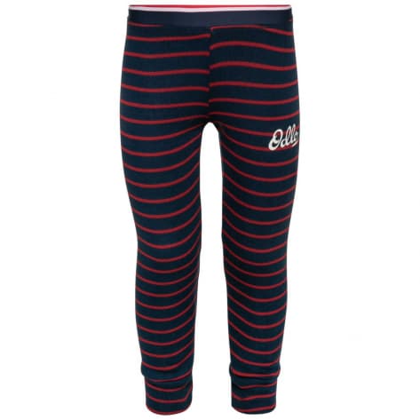 Odlo Kinder Unterhose ACTIVE WARM ORIGINALS KIDS STRIPES 159429-21014 116 dark sapphire-sundried tomat | 116