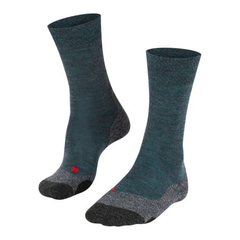 Falke Herren Trekking Socken TK2 Melange 16162-7371 46-48 Scarab | 46-48
