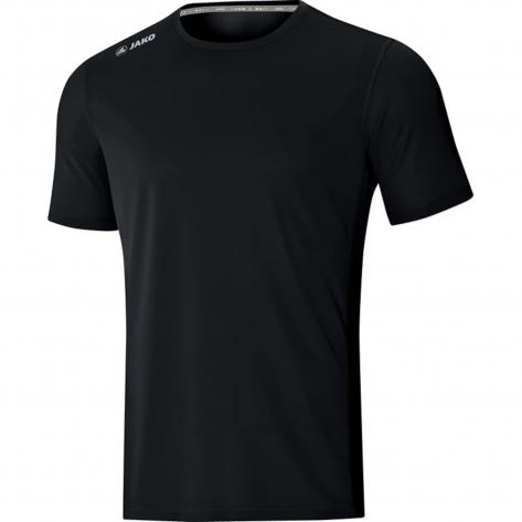 Jako Herren Laufshirt T-Shirt Run 2.0 6175-08 M schwarz | M