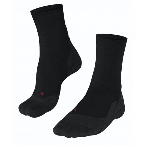 Falke Herren Running Socken RU4 Arrow 16664-3001 39-41 Black | 39-41