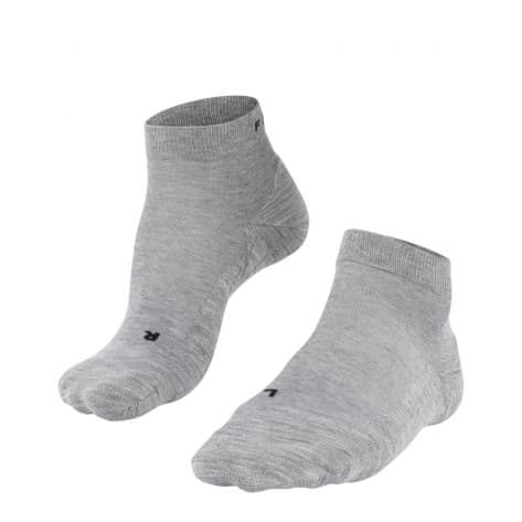 Falke Herren Socken GO2 Short 16779-3400 44-45 Light Grey | 44-45