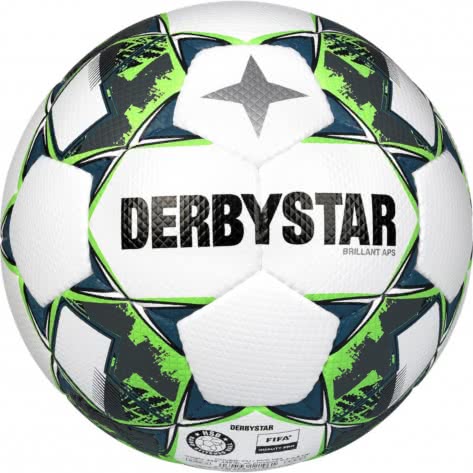 Derbystar Fussball Brillant APS v22 1749500148 5 Weiss Grün Grau | 5