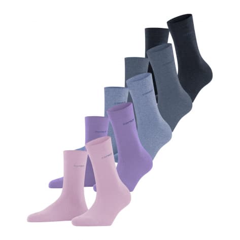Esprit Damen Socken Solid-Mix SO 5P 18000 