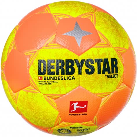 Derbystar Fussball Bundesliga 2021/22 Brillant APS High Visible v21 1807500021 Orange/Gelb | 5