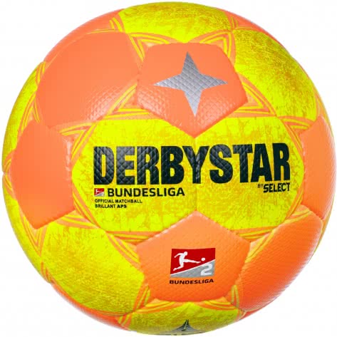Derbystar Fussball 2. Bundesliga 2021/22 Brillant APS High Visible v21 1807501021 Orange/Gelb | 5