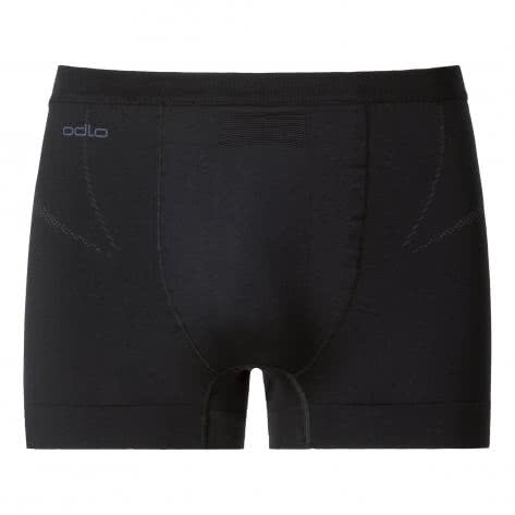 Odlo Herren Boxershort EVOLUTION LIGHT 184012-60056 S black - odlo graphite grey | S