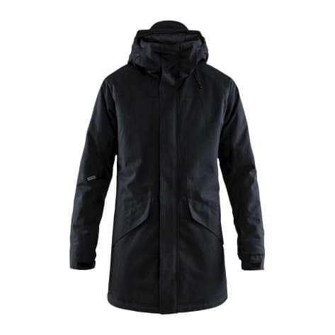 Craft Herren Parka Mountain Padded Parka 1906320 Black Melange | S
