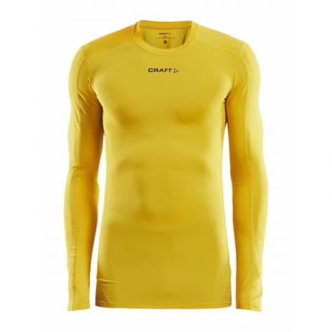 Craft Unisex Langarmshirt Pro Control Compression LS 1906856-552000 XL Sweden Yellow | XL