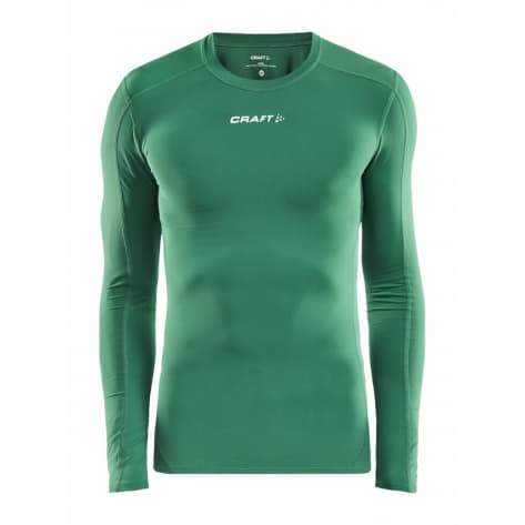 Craft Unisex Langarmshirt Pro Control Compression LS 1906856-651000 S Team Green | S