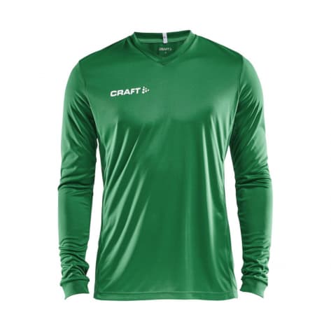 Craft Herren Langarm Trikot Squad Jersey Solid LS M 1906884-1651 XL Team Green | XL