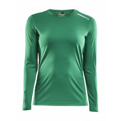 Craft Damen Langarmshirt Rush LS Tee W 1907365-651000 M Team Green | M