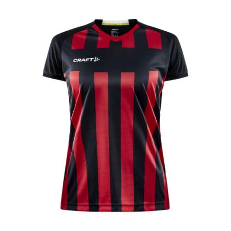 Craft Damen Trikot Progress 2.0 Stripe Jersey 1910176-999430 M Black/Bright Red | M