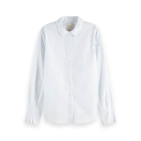 Maison Scotch Damen Langarmhemd Classic Long Sleeve Shirt 149771 