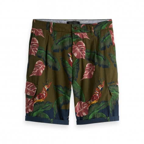 Scotch & Soda Herren Short All-Over Printed Cargo Short 148900 