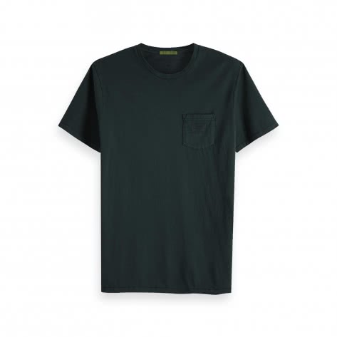 Scotch & Soda Herren T-Shirt Garment-Dyed Crewneck Tee 149000-2763 S Amalfi Green | S
