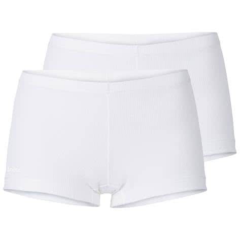 Odlo Damen Unterwäsche Panty CUBIC 2 Pack 192231-10440 M white-snow white | M